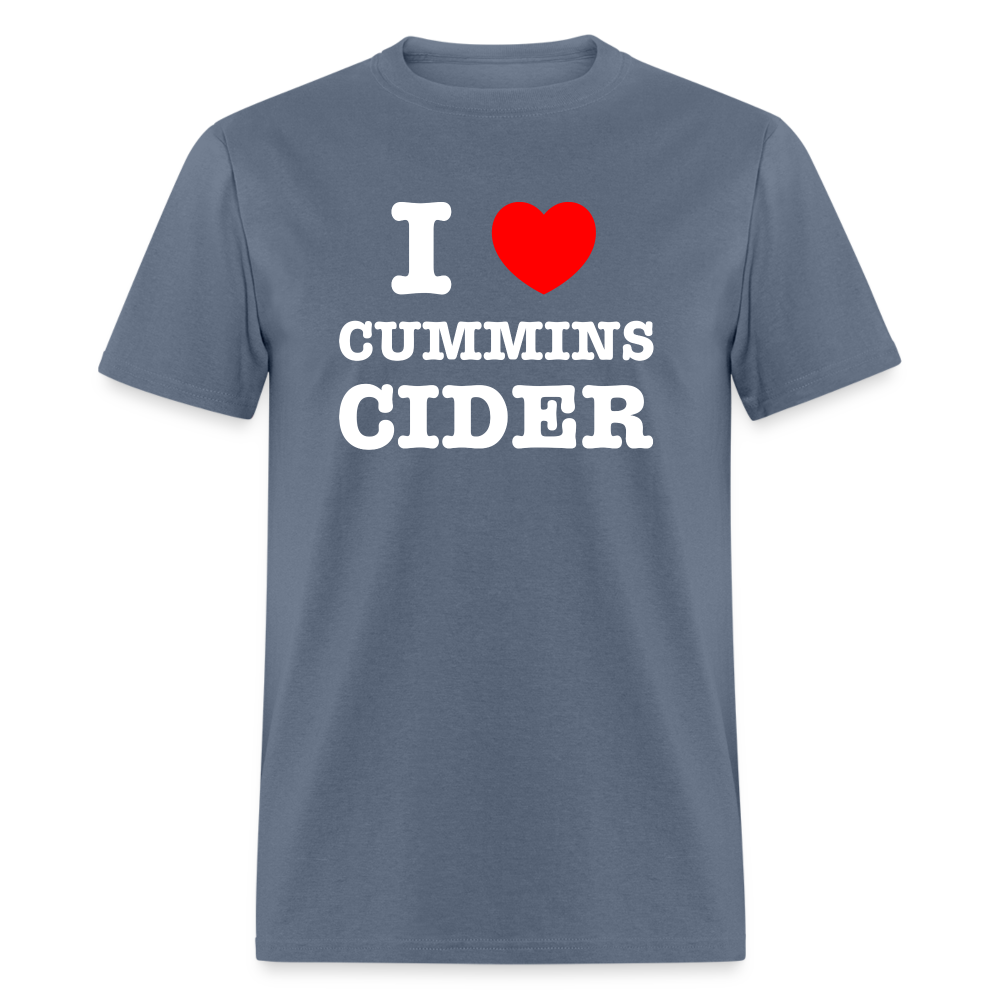 I Heart Cummins Cider T-Shirt - denim