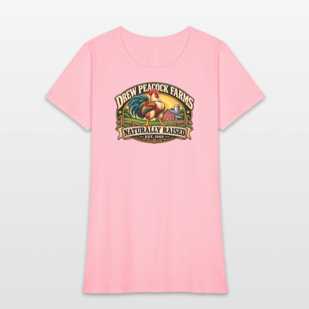 Drew Peacock Farms Women's T-Shirt - pink
