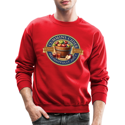 Cummins Cider (Funny Adult Humor) Sweatshirt - red