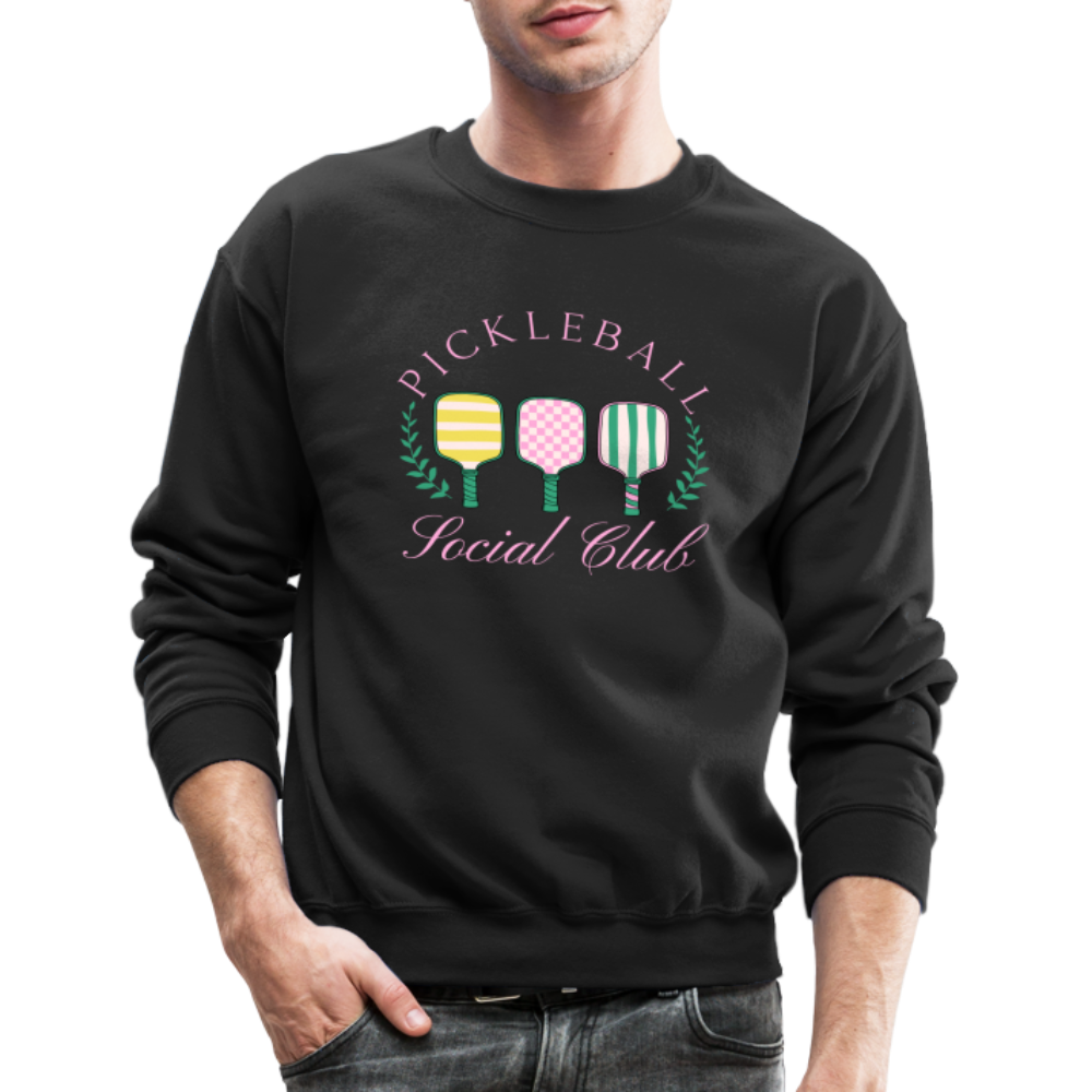 Pickleball Social Club Sweatshirt - black