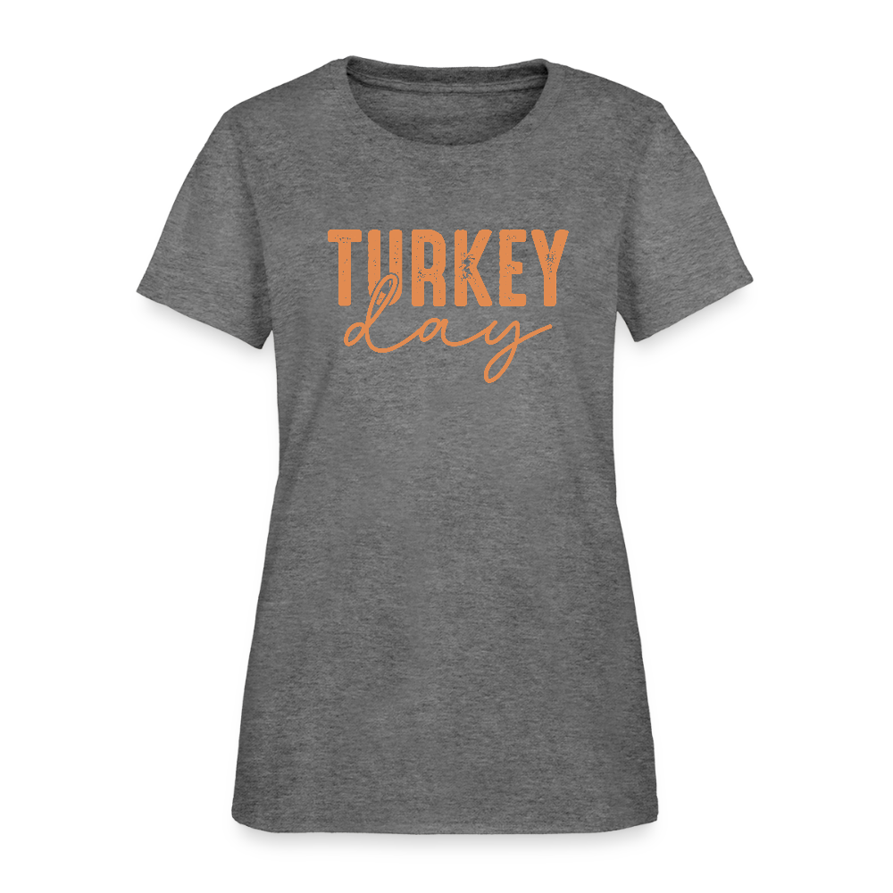 Turkey Day (Thanksgiving) Women's T-Shirt - graphite heather