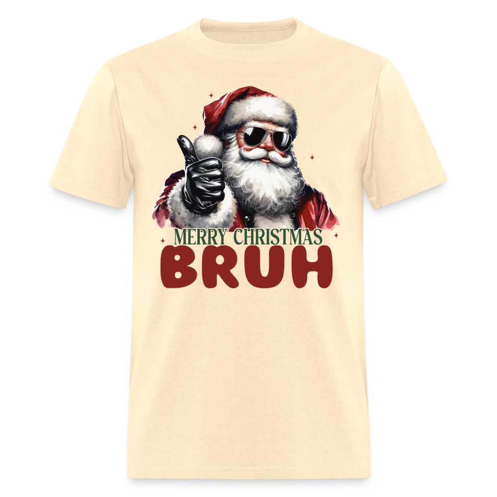 Merry Christmas Bruh T-Shirt - natural