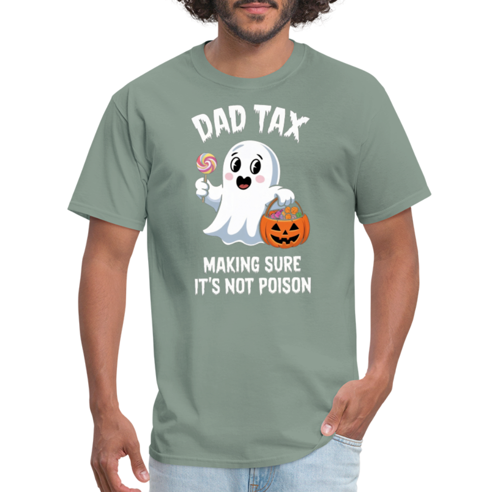 Dad Tax (Halloween) T-Shirt - sage