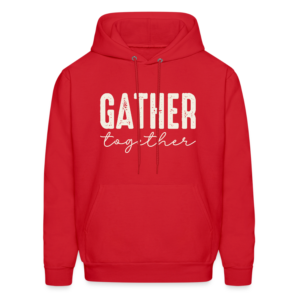 Gather Together (Thanksgiving) Hoodie - red