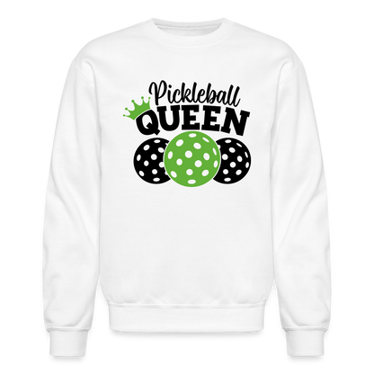 Pickleball Queen Sweatshirt - white