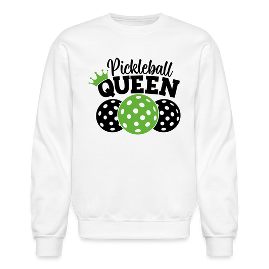 Pickleball Queen Sweatshirt - white