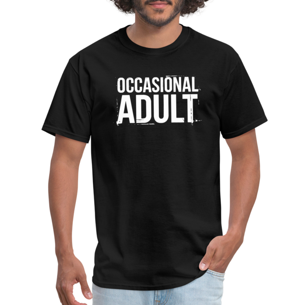 Occasional Adult T-Shirt - black