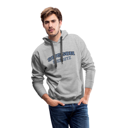 Suggon Deeznutz Premium Hoodie - heather grey