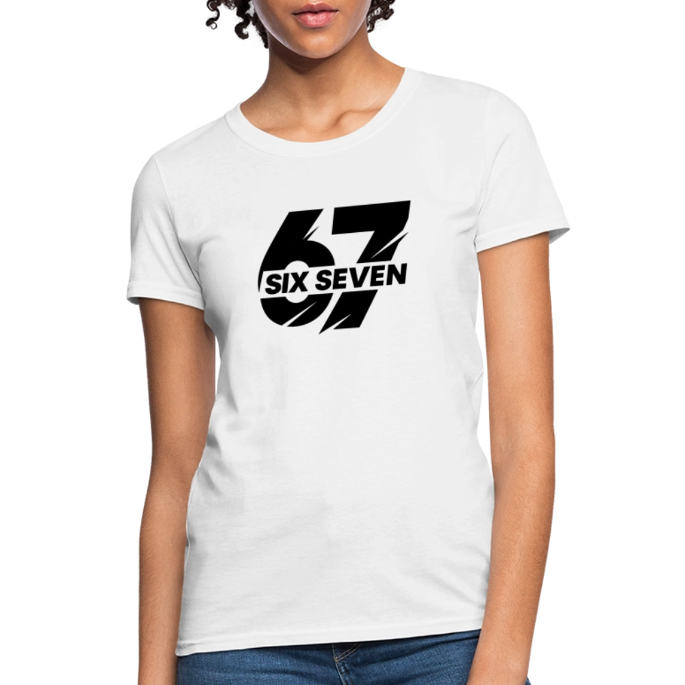 Six Seven 67 Women's T-Shirt - white