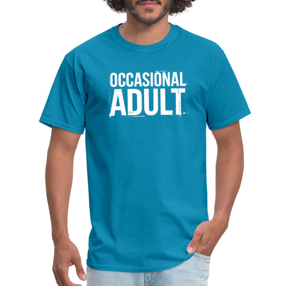 Occasional Adult T-Shirt - turquoise