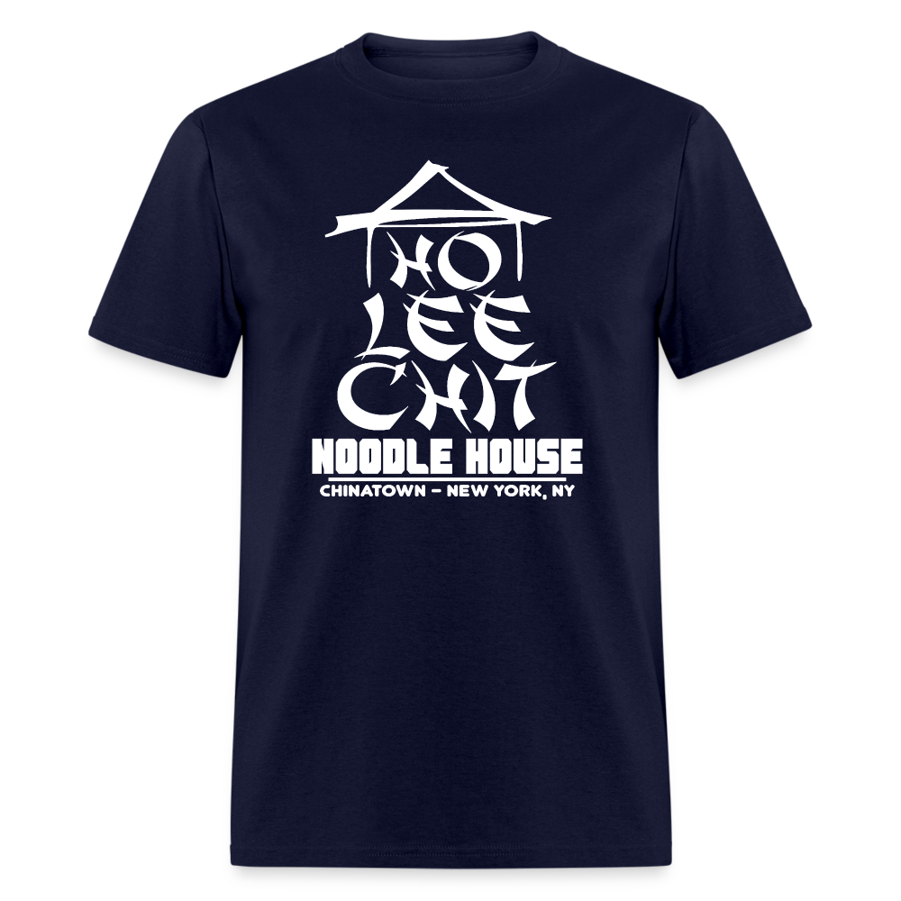 Ho Lee Chit Noodle House (Funny Wordplay) T-Shirt - navy