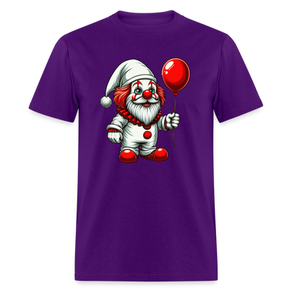 Gnome Clown T-Shirt - purple