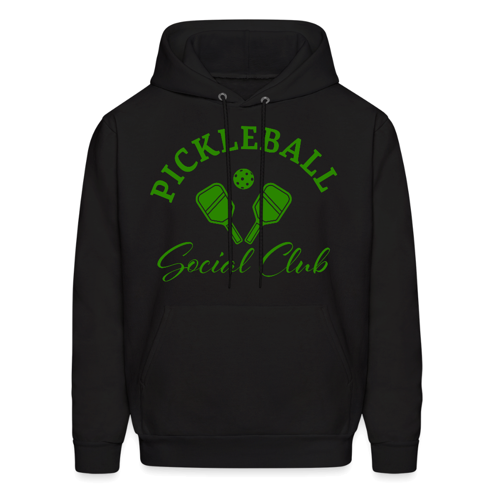 Pickleball Social Club Hoodie - black