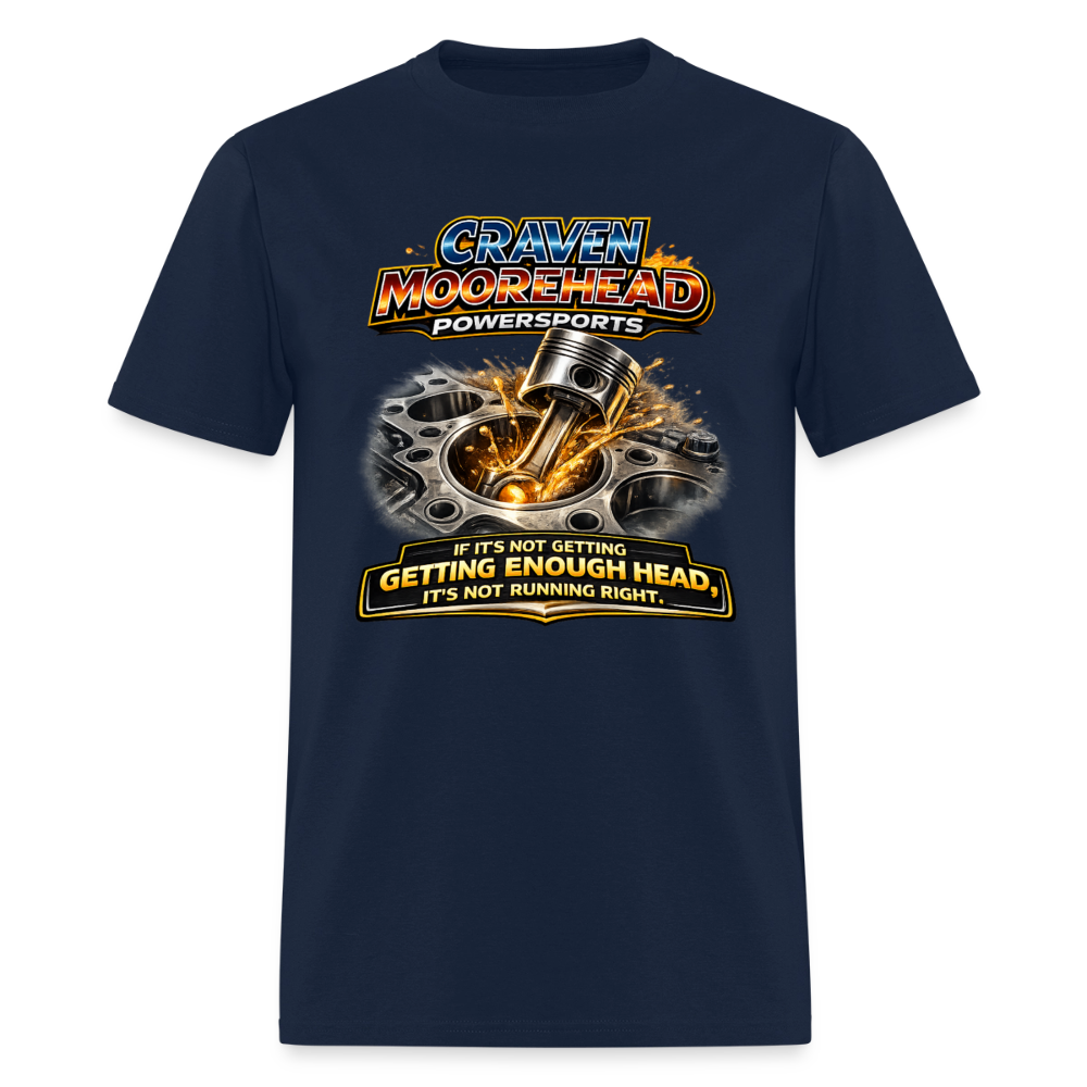 Craven Moorehead PowerSports T-Shirt Color: Navy