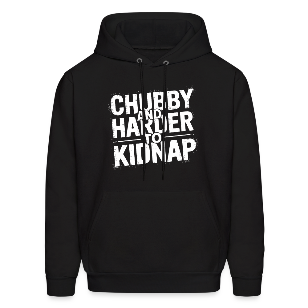 Chubby and Harder to Kidnap Hoodie - black