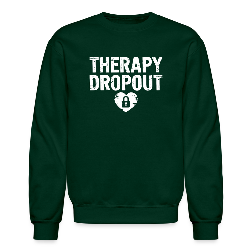 Therapy Dropout Sweatshirt - forest green