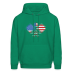 American Flag Pickleball Paddle Hoodie