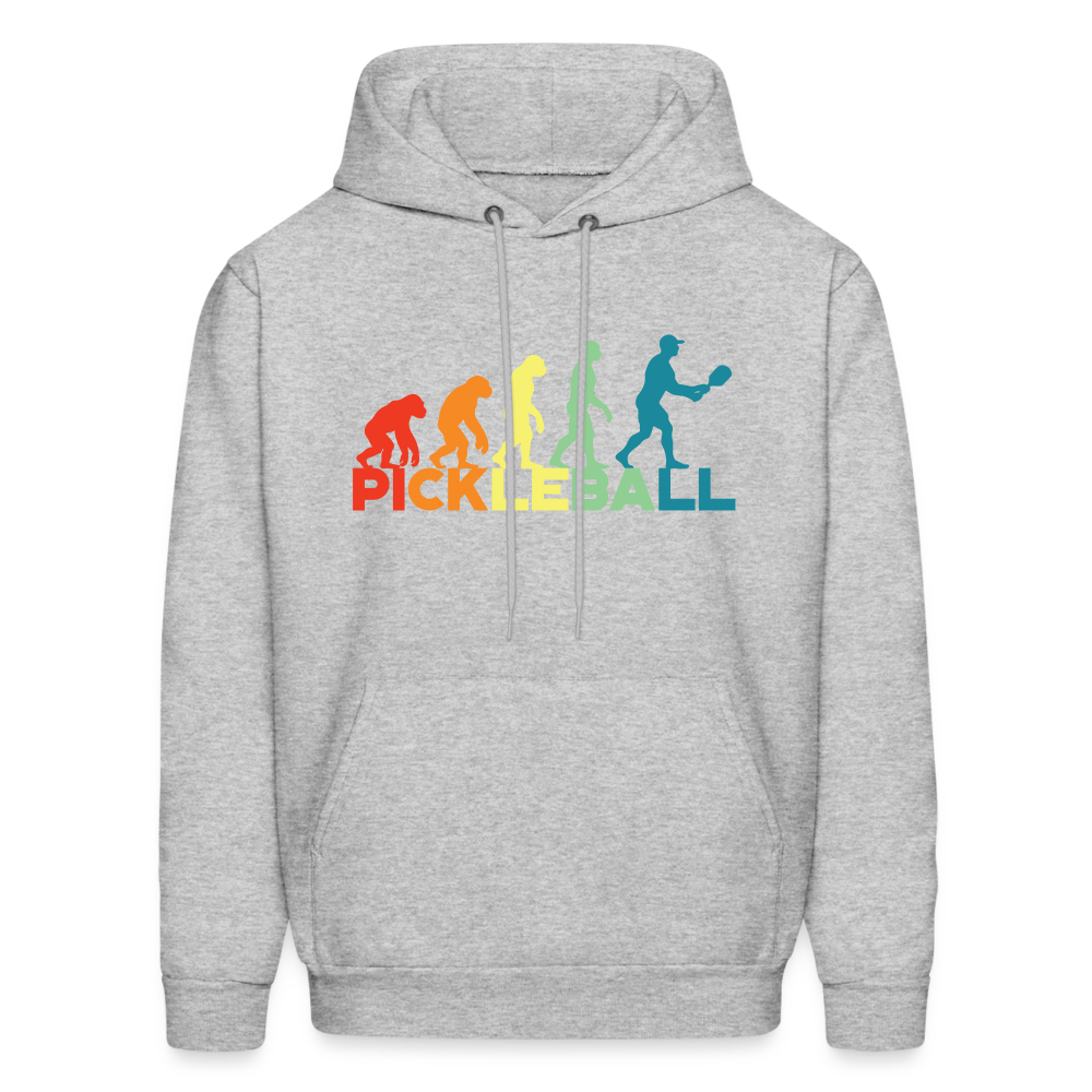 Pickleball Evolution Hoodie - heather gray