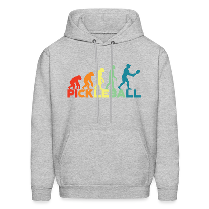 Pickleball Evolution Hoodie - heather gray