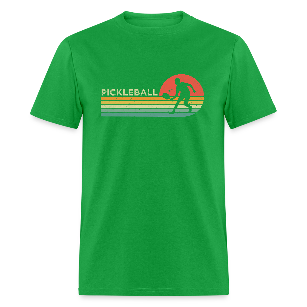 Retro Pickleball T-Shirt - bright green