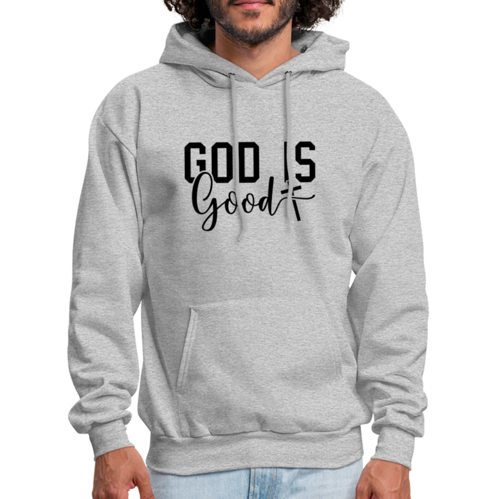 God is Good Hoodie - heather gray