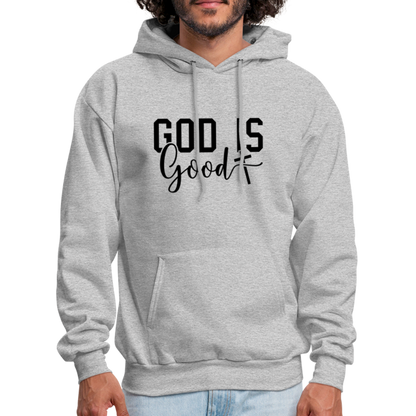 God is Good Hoodie - heather gray