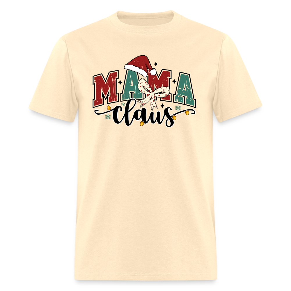 Mama Claus (Christmas) T-Shirt - natural