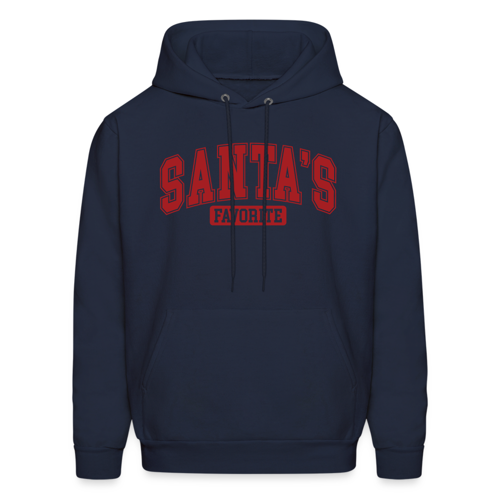 Santa's Favorite Hoodie - navy