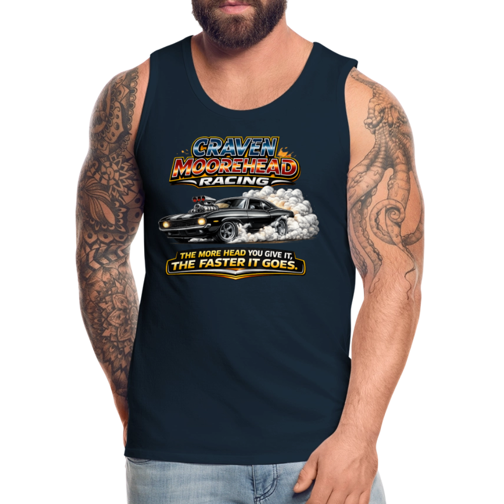 Craven Moorehead Racing Tank Top Color: White