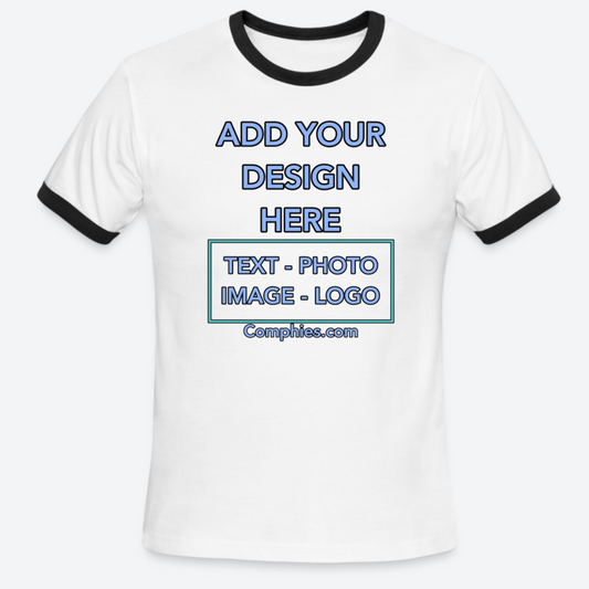 Customize Men's Ringer T-Shirt | American Apparel 2410W