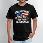 STRAIGHT PRIDE T-Shirt – Thank a Straight Person Today