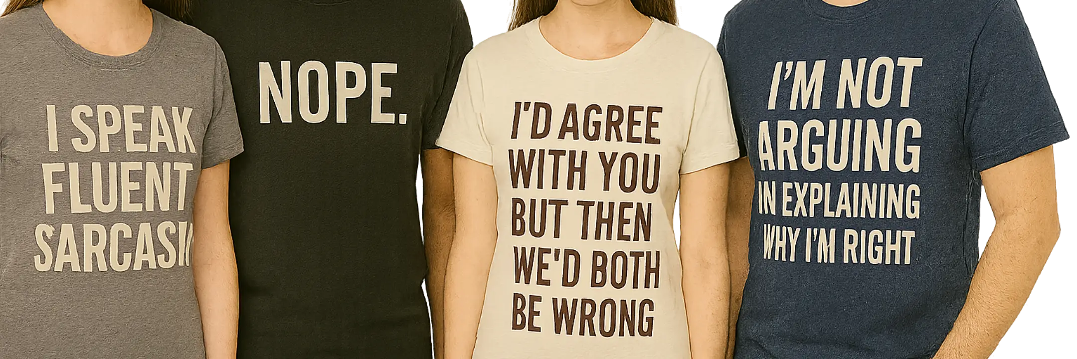 Sarcasm Graphic Tees