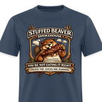 Stuffed Beaver Smokehouse Funny T-Shirt