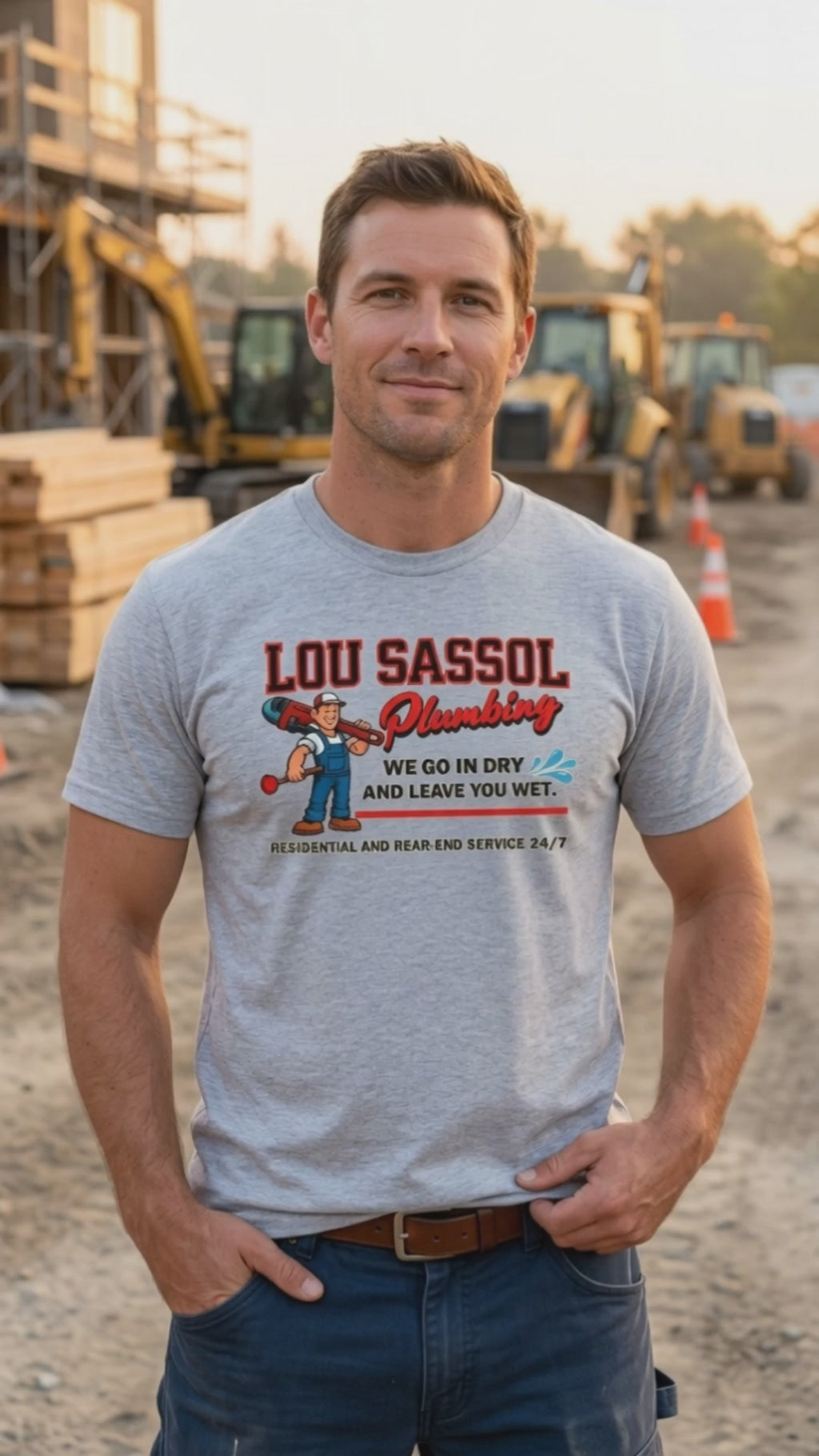 Lou Sassol Plumbing T-Shirt Video