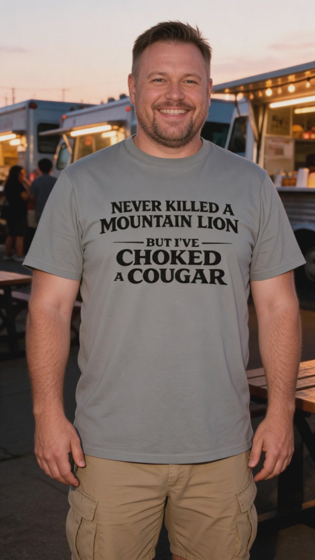 Choked a Cougar T-Shirt Video