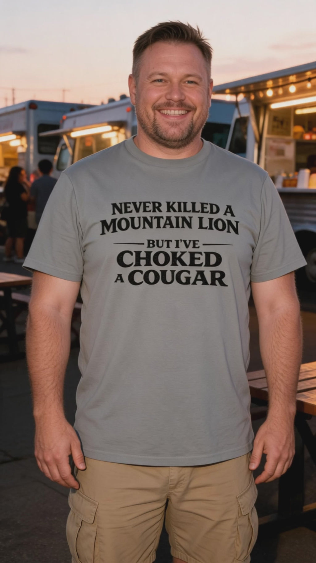 Choked a Cougar T-Shirt Video