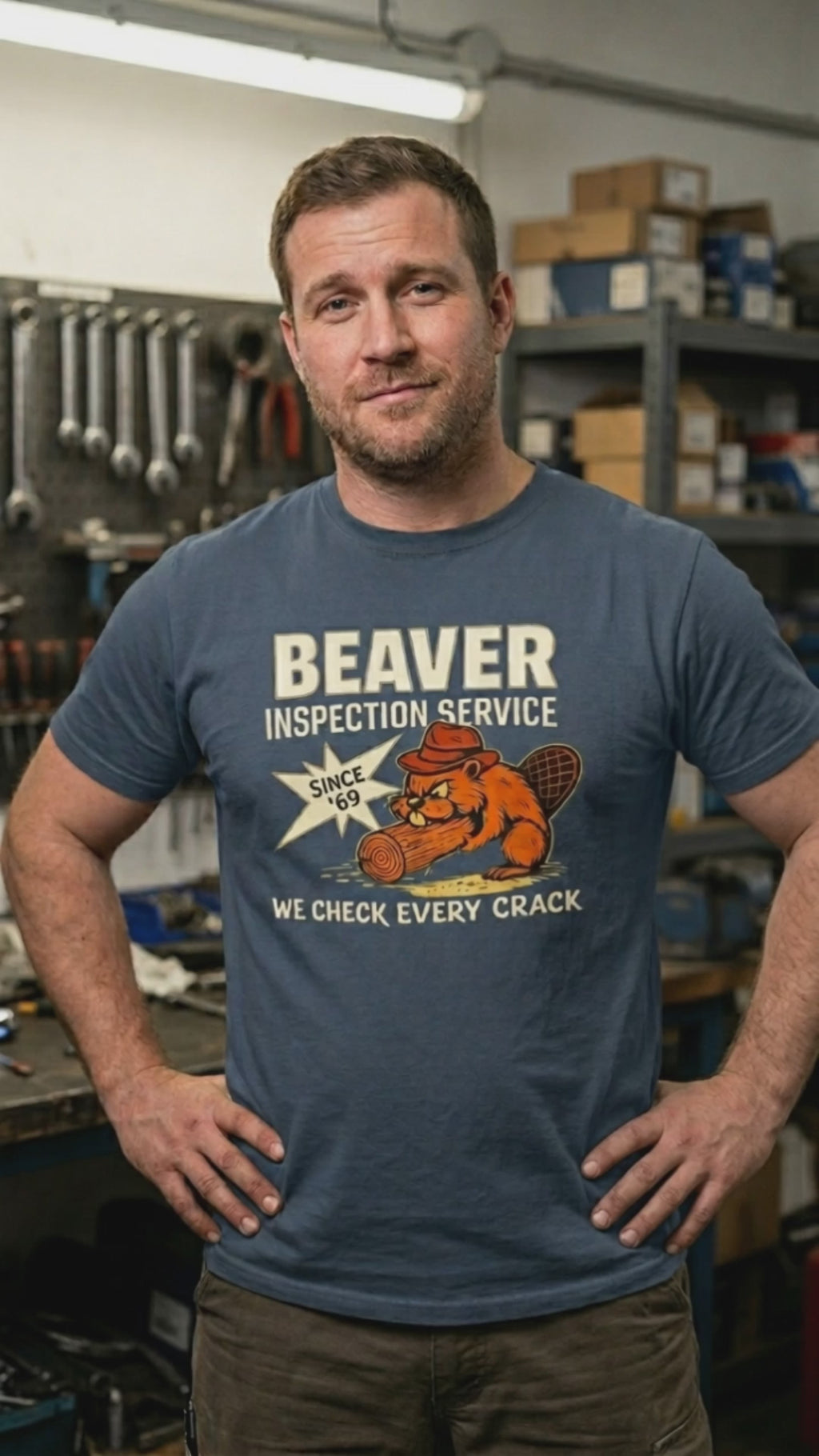 Beaver Inspection Service TShirt Video