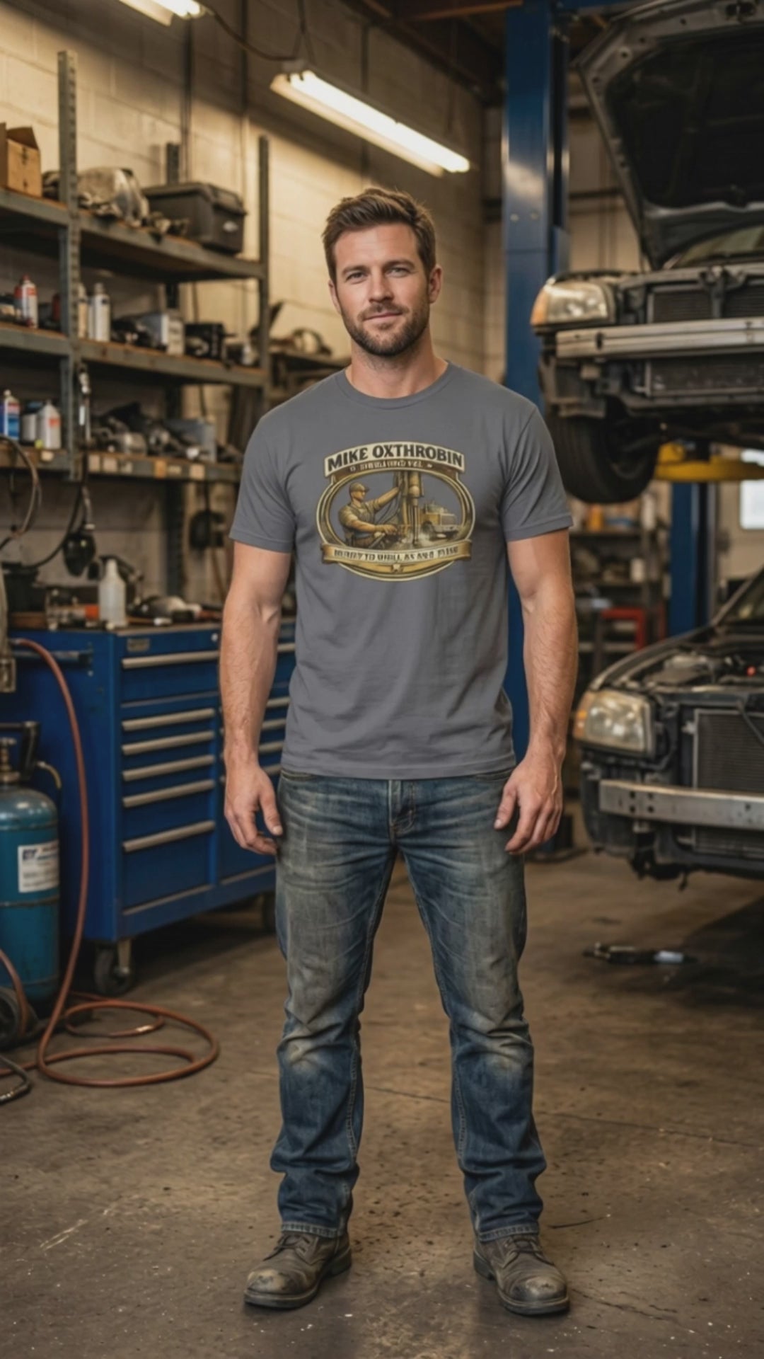 Mike Oxthrobin Drilling Company TShirt Video