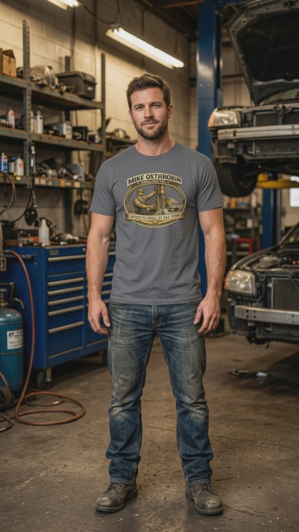 Mike Oxthrobin Drilling Company TShirt Video
