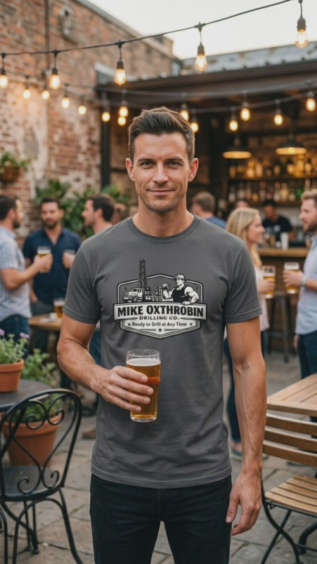 Mike Oxthrobin Drilling Company T-Shirt Video