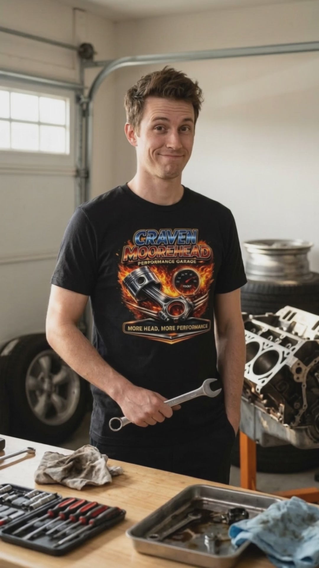 Craven Moorehead Performance Mens TShirt Video