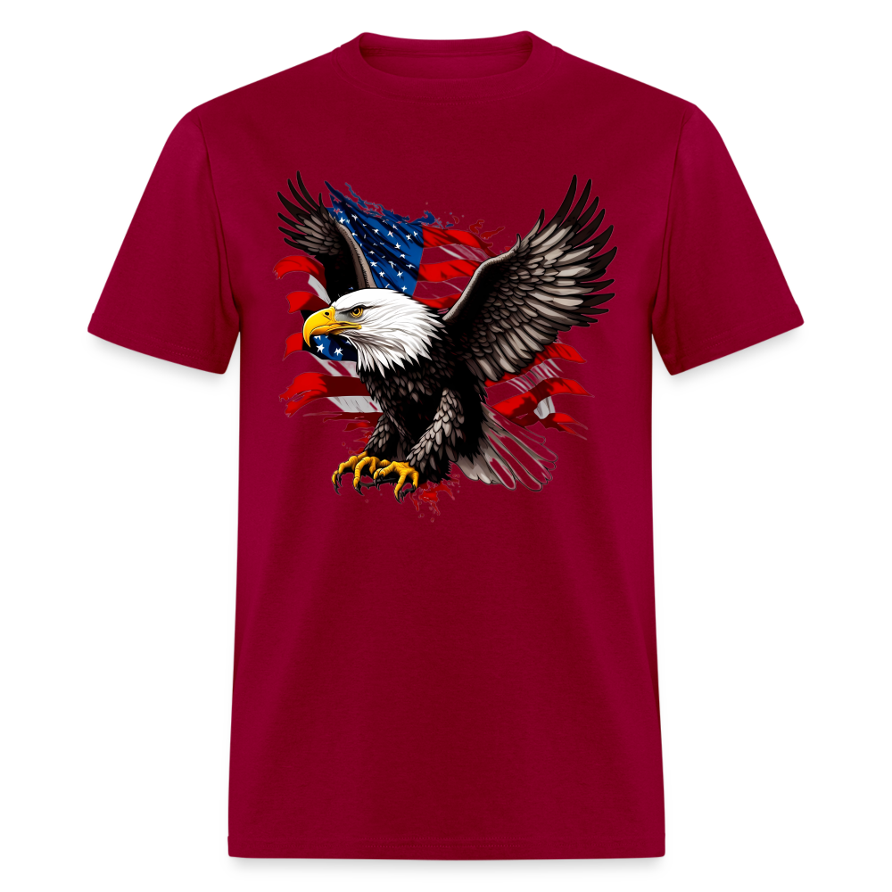 American Eagle T-Shirt Color: dark red