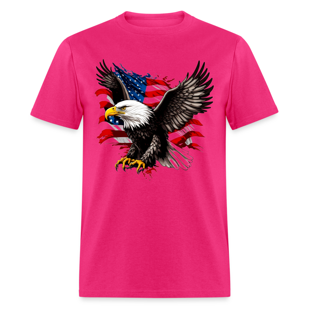 American Eagle T-Shirt Color: fuchsia