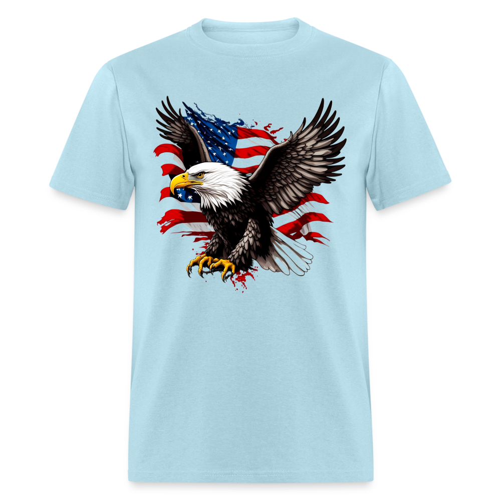 American Eagle T-Shirt Color: powder blue