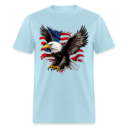 American Eagle T-Shirt Color: powder blue