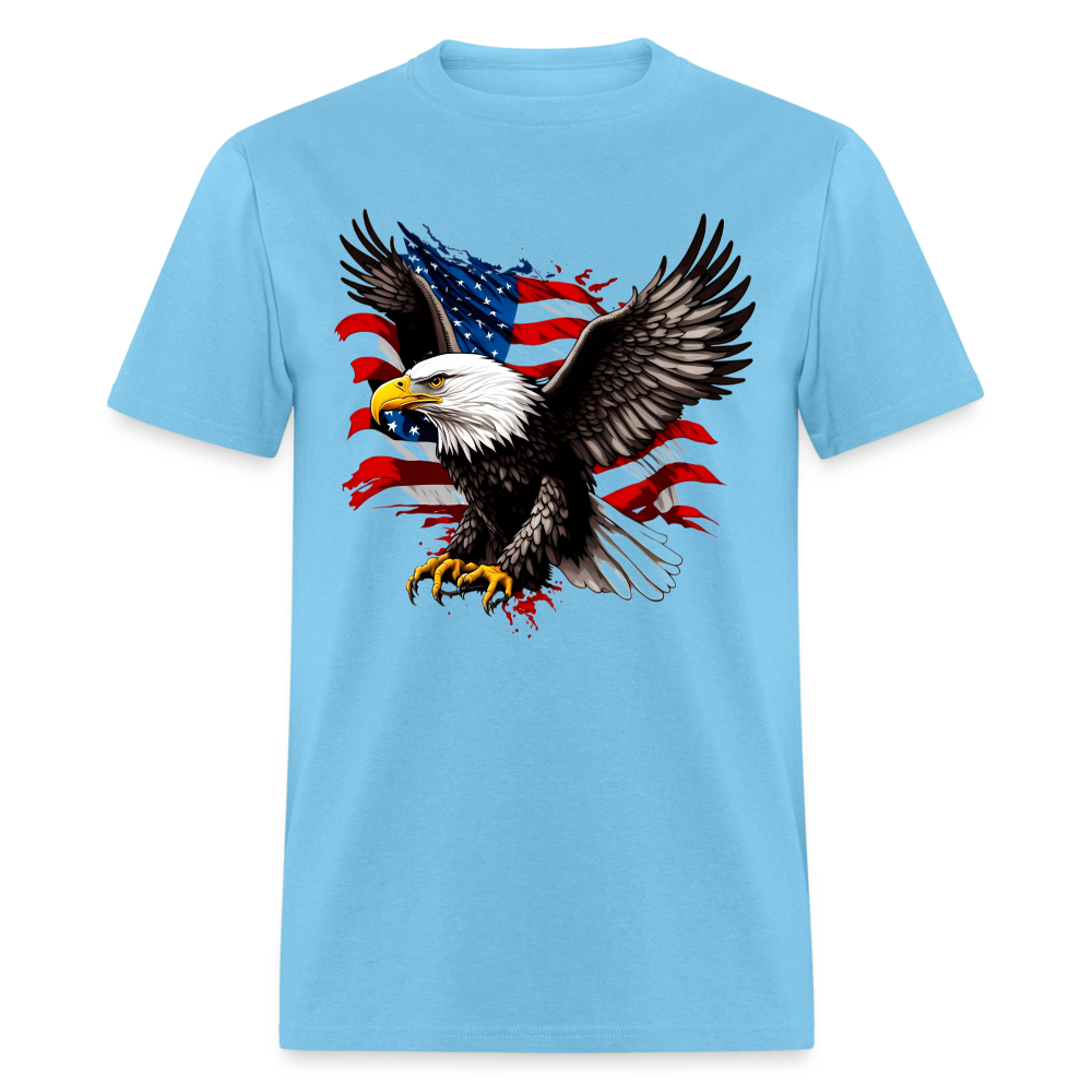 American Eagle T-Shirt Color: aquatic blue