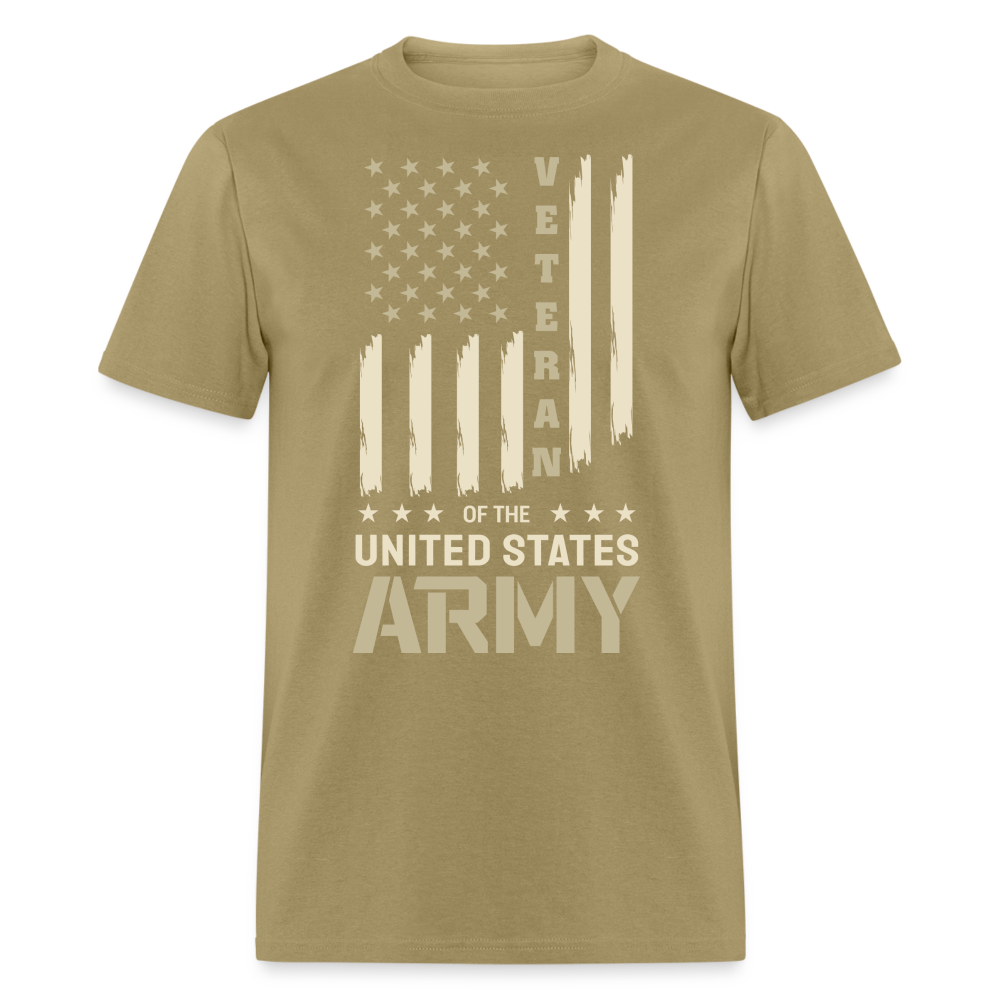 Veteran of the United States Army T-Shirt Color: khaki