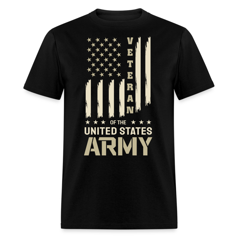 Veteran of the United States Army T-Shirt Color: black