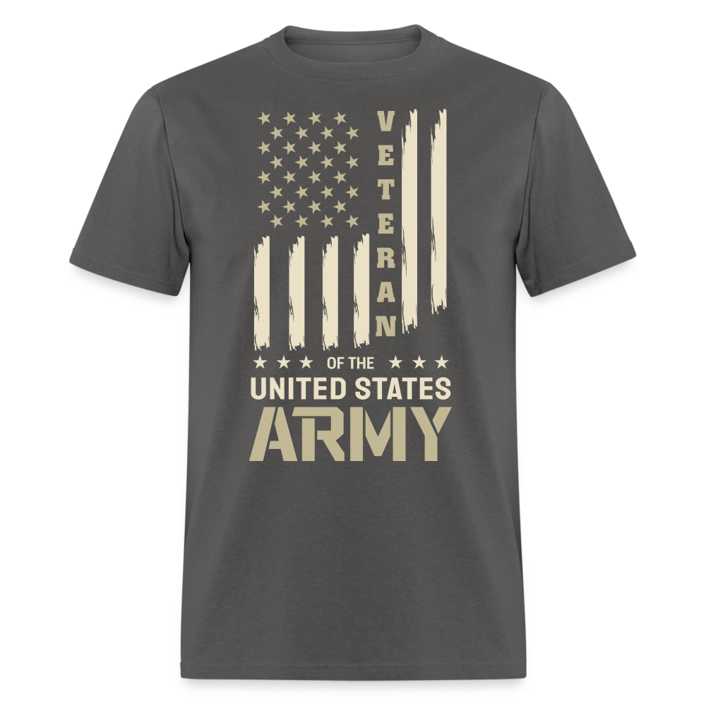 Veteran of the United States Army T-Shirt Color: charcoal
