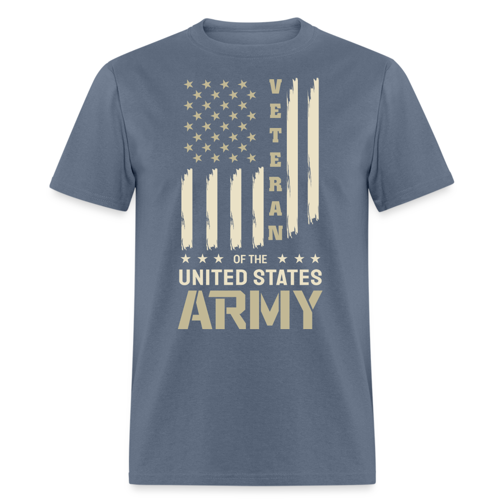 Veteran of the United States Army T-Shirt Color: denim